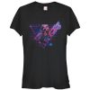 Junior’s Marvel Guardians of the Galaxy Rocket Triangle T-Shirt