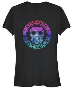 Junior’s Marvel Guardians of the Galaxy Star-Lord Space Outlaw T-Shirt
