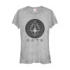 Junior’s Marvel Guardians of the Galaxy Symbol T-Shirt