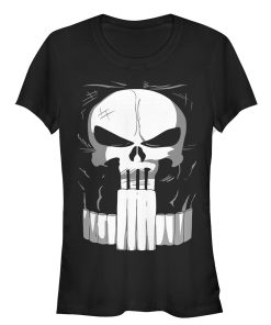Junior’s Marvel Halloween Punisher Costume T-Shirt