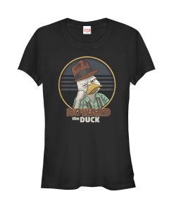 Junior’s Marvel Howard the Duck Circle T-Shirt