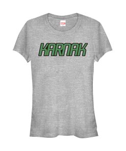 Junior’s Marvel Inhumans Karnak Logo T-Shirt