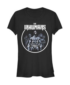 Junior’s Marvel Inhumans Team Circle T-Shirt