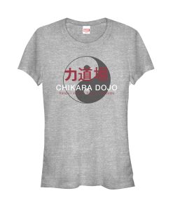 Junior’s Marvel Iron Fist Chikara Dojo Logo T-Shirt