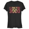 Junior’s Marvel Iron Man Forever Love 3000 T-Shirt