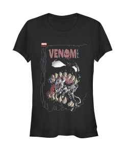 Junior’s Marvel Legacy Venom Teeth T-Shirt