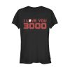 Junior’s Marvel Love You 3000 Stark Helmet T-Shirt