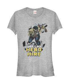 Junior’s Marvel Luke Cage Hero For Hire T-Shirt