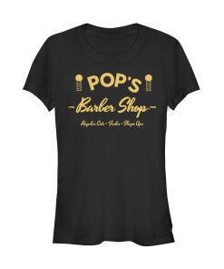 Junior’s Marvel Luke Cage Pop’s Barber Shop T-Shirt