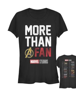 Junior’s Marvel More Than a Fan T-Shirt