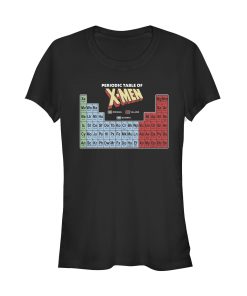 Junior’s Marvel Periodic Table of X-Men T-Shirt