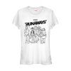 Junior’s Marvel Runaways Sleek Team T-Shirt