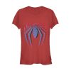 Junior’s Marvel Spider-Man Dot Logo T-Shirt