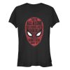 Junior’s Marvel Spider-Man Far From Home Alone Quote T-Shirt