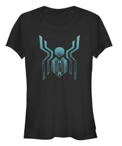 Junior’s Marvel Spider-Man Far From Home Modern Logo T-Shirt