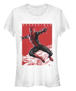 Junior’s Marvel Spider-Man Far From Home Sightseeing T-Shirt