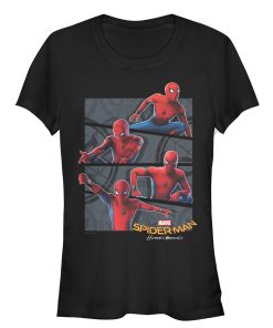Junior’s Marvel Spider-Man Homecoming Angle T-Shirt