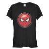 Junior’s Marvel Spider-Man Homecoming Circle Logo T-Shirt