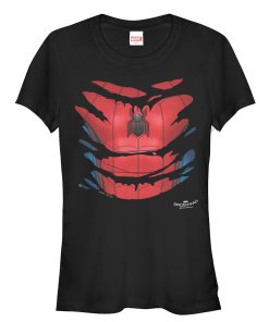 Junior’s Marvel Spider-Man Homecoming Costume T-Shirt