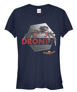 Junior’s Marvel Spider-Man Homecoming Droney Pal T-Shirt