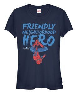 Junior’s Marvel Spider-Man Homecoming Friendly Hero T-Shirt