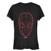 Junior’s Marvel Spider-Man Homecoming Mask T-Shirt
