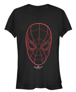 Junior’s Marvel Spider-Man Homecoming Mask T-Shirt