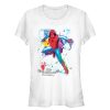 Junior’s Marvel Spider-Man Homecoming Paint Splatter T-Shirt