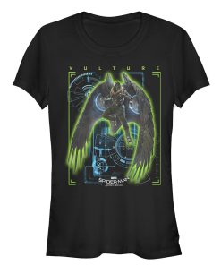 Junior’s Marvel Spider-Man Homecoming Vulture Schematics T-Shirt