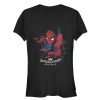 Junior’s Marvel Spider-Man Homecoming Web Frame T-Shirt