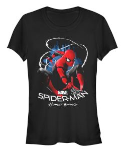 Junior’s Marvel Spider-Man Homecoming Web Lasso T-Shirt