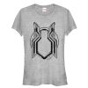 Junior’s Marvel Spider-Man Homecomingscale Logo T-Shirt