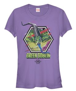 Junior’s Marvel Spider-Man Into the Spider-Verse Goblin T-Shirt
