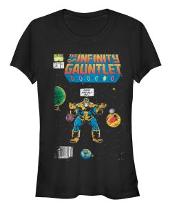 Junior’s Marvel Thanos Infinity Gauntlet Comic Book T-Shirt