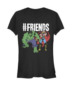 Junior’s Marvel # Thor Hulk T-Shirt