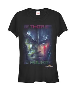 Junior’s Marvel Thor Ragnarok Hulk Battle T-Shirt