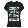 Junior’s Marvel Venom Comic Panels T-ShirT