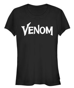 Junior’s Marvel Venom Film Bold Logo T-Shirt