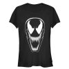 Junior’s Marvel Venom Modern Face T-Shirt