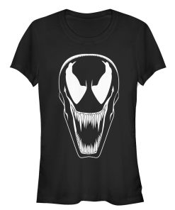 Junior’s Marvel Venom Modern Face T-Shirt