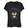 Junior’s Marvel Venom Muscle Kawaii T-Shirt