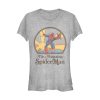 Junior’s Marvel Vintage Spider-Man Sun T-Shirt