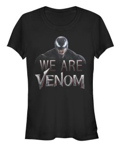 Junior’s Marvel We Are Venom Film Logo T-Shirt