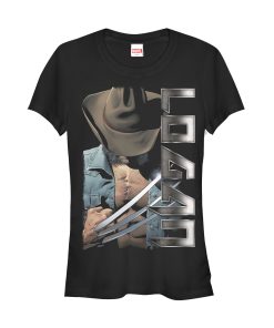 Junior’s Marvel X-Men Logan Wolverine Hat T-Shirt
