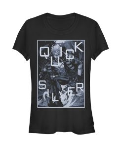 Junior’s Marvel X-Men Quicksilver Portrait T-Shirt