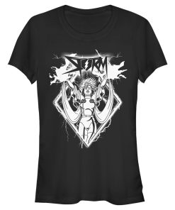 Junior’s Marvel X-Men Storm Lightning Burst T-Shirt