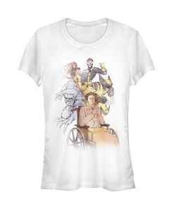 Junior’s Marvel X-Men Team Sketch T-Shirt