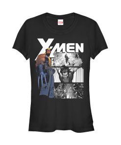 Junior’s Marvel X-Men Wolverine Panels T-Shirt