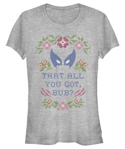 Junior’s Marvel X-Men Wolverine Quilt Quote T-Shirt