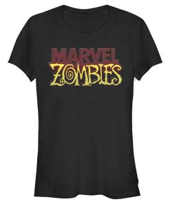 Junior’s Marvel Zombies Classic Logo T-Shirt